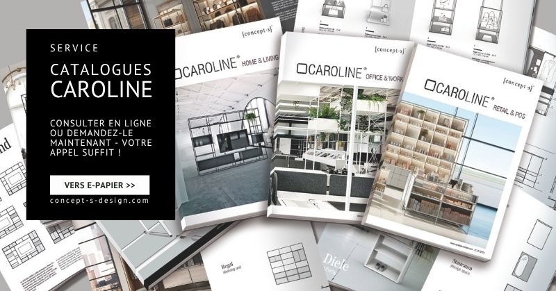 Catalogues CAROLINE pour Retail, Home & Living et Office & Work en un coup d’œil.